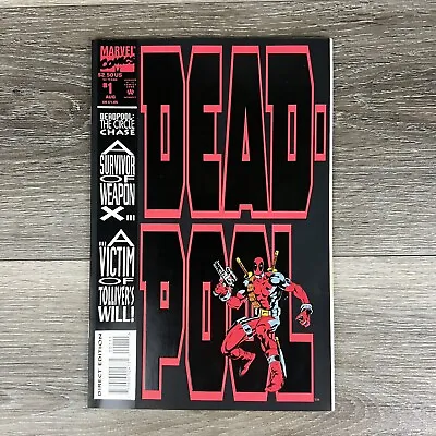 Buy Deadpool: The Circle Chase #1 (Marvel, 1993) 1st Solo Limited Series! Great Con • 15.53£