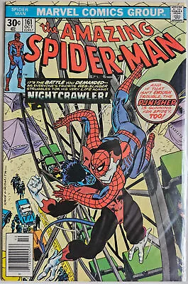 Buy Amazing Spider-Man #161 (10/1976) - Jigsaw Cameo As Sniper F/VF - Marvel • 27.22£