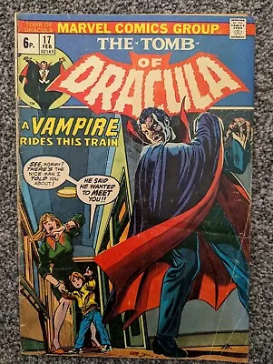 Buy Tomb Of Dracula 17. Marvel 1974. Combined Postage • 7.49£