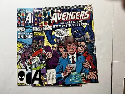 Buy The Avengers #239 246 247 1984 Marvel Comics Comic Book • 9.24£
