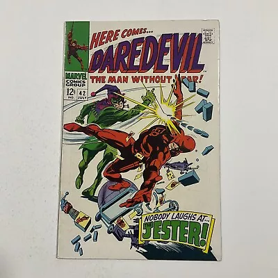 Buy Daredevil 42 Very Fine- Vf- 7.5 Marvel 1968 • 23.33£