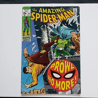Buy The Amazing Spider-Man #79 Vol. 1 (1963) 1969 Marvel Comics App Of The Prowler! • 61.35£