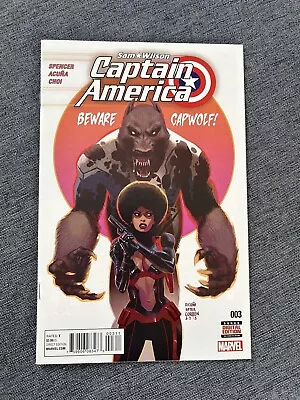 Buy SAM WILSON CAPTAIN AMERICA #3 1st Appearance App JOAQUIN TORRES Falcon Marvel • 14.95£