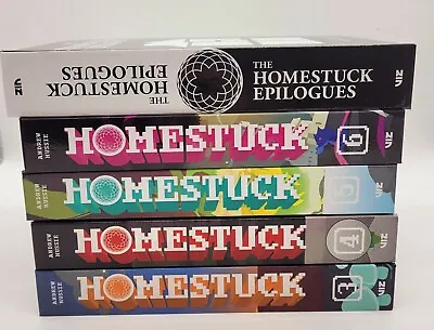 Buy Homestuck Books Lot Volumes 3,4,5,6 &Epilogues-Hardcover Set Of 5 Books-Viz • 77.62£