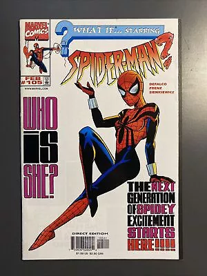 Buy What If? 105 Spider-man 1st App Spidergirl May Parker Marvel 1998 Rare 🔥🔥 • 100£