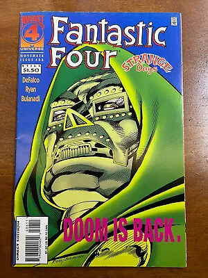 Buy Fantastic Four 406- Iconic Dr. Doom Cover,   High Grade! • 19.41£