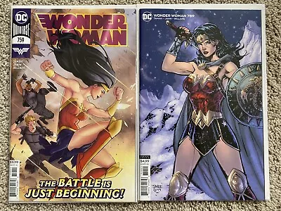 Buy Wonder Woman #759 Lot Cover A & Jim Lee Variant Set Of 2 Nm Dc Comics 2020 • 14.36£