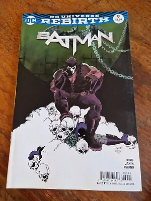 Buy Batman 9, DC Universe Rebirth 2016, Tim Sale & Rico Renzi Variant Cover • 0.99£