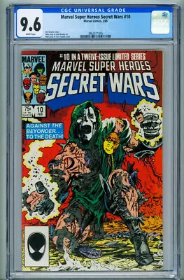 Buy Marvel Super Heroes Secret Wars #10  1984 - Marvel -CGC 9.6 - Comic Book • 121.15£