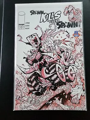 Buy Image Spawn Kills Every Spawn #1 B&W 2024 PX SDCC Comic Con Exclusive NEW LE 500 • 38.82£