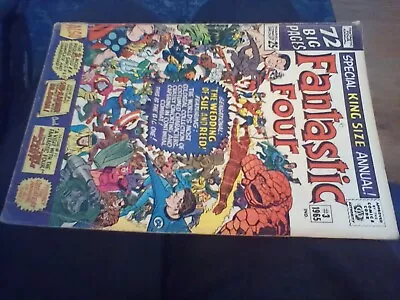 Buy Fantastic Four #3 1965 Special King Size Annual. 25 Cent. • 48£