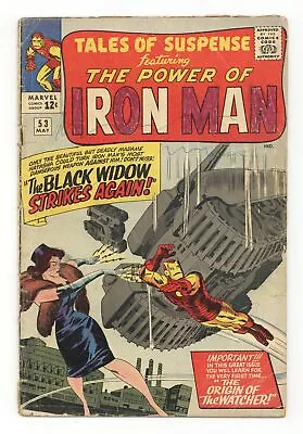 Buy Tales Of Suspense #53 GD 2.0 1964 2nd App. Black Widow • 42.71£