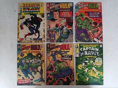 Buy Lot, 9 Marvel Comics, Tales Of Suspense 66, 72, 98, Astonish 72, 74, 79, 83, 89 • 69.89£