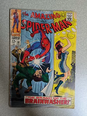 Buy Amazing Spider-Man #59 1968 - First Mary Jane Cover • 45£