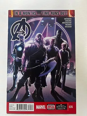 Buy AVENGERS #35 (Marvel Comics, 2014) 1st Sam Wilson As Captain America On Cover NM • 5.44£