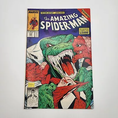 Buy Amazing Spider-Man #313 1989 McFarlane Lizard Cover • 7.77£