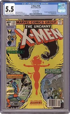 Buy Uncanny X-Men #125D CGC 5.5 Newsstand 1979 4357813019 1st Mutant X (Proteus) • 65.24£