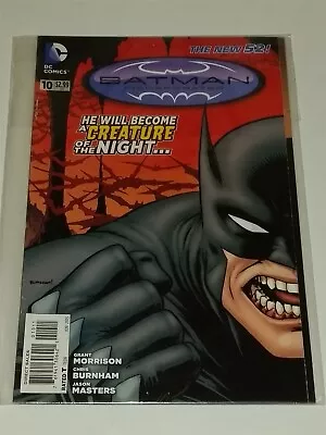 Buy Batman Incorporated #10 Vf (8.0 Or Better) June 2013 Dc New 52 Comics • 2.75£