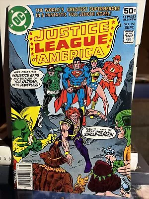 Buy Justice League Of America 158 DC 1978 Ultraa Wonder Woman Superman Flash | Combi • 3.11£