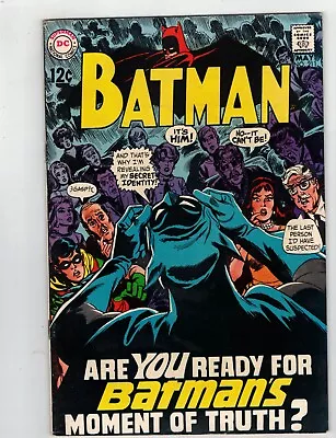Buy Batman 211 DC 1969 Robin Comic Book Irv Novick Cover Frank Robbins Fine+ • 13.98£