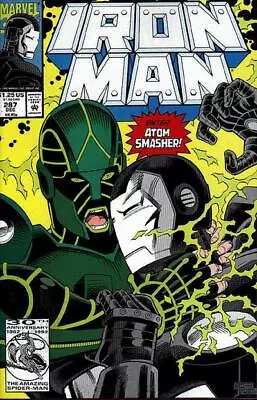 Buy IRON MAN #287 VF, Direct, Marvel Comics 1992 Stock Image • 2.33£