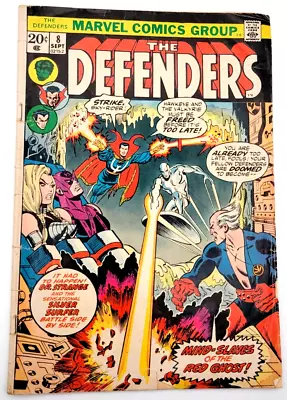 Buy Defenders #8 (1973) /vg+/   Defenders Avengers War Pt 2 Marvel Comics • 11.55£