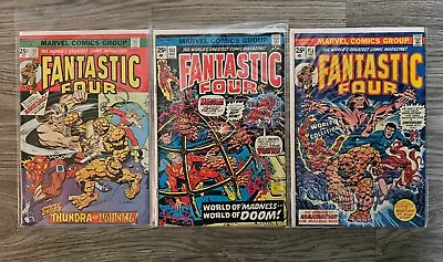 Buy Fantastic Four #151 152 & 153 1st Appearance Mahkizmo Marvel Comics Lot 1974 VF  • 28.01£