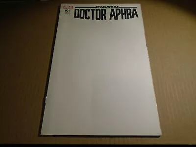 Buy STAR WARS : DOCTOR APHRA #1 Blank Variant Marvel VF- • 9.95£