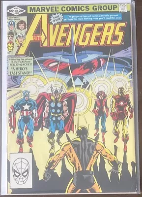 Buy Avengers 217 VF- 7.5 HANK PYM HUNTED BY THE AVENGERS MARVEL COMICS • 1.55£