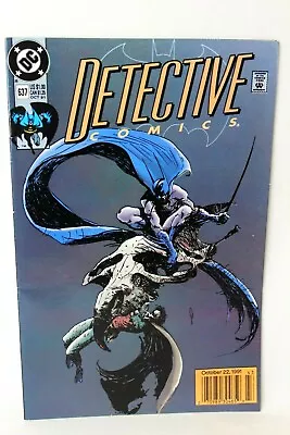 Buy Detective Comics #637 Joker Penguin UPC Newsstand 1991 Batman DC Comics VG+ • 1.67£