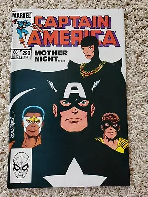 Buy CAPTAIN AMERICA #290 (Marvel 1984) 1st Appearance App Mother Superior Later SIN • 19.42£