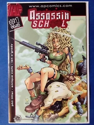 Buy Assassin School No.1 Comic.AP.comic(March 2004)V.Fine,rare.bagged And Boarded. • 1.50£