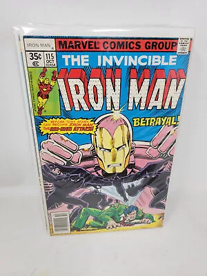 Buy IRON MAN #115 1978 Marvel 5.0 1ST PENCIL JOHN ROMITA JR COVER ART * • 3.88£