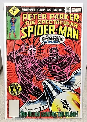 Buy Peter Parker Spectacular Spider-Man #27 (1979) FN+ 6.5 - Whitman Variant Marvel • 23.26£