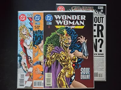 Buy (LOT 4) Wonder Woman #s 108 109 122 126 (DC Comics 1996 1997) VFNM • 6.21£