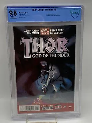 Buy Thor God Of Thunder 6 9.8 CBCS Cgc  1st Knull Gorr Origin Cover 2 Christian Bale • 427.13£