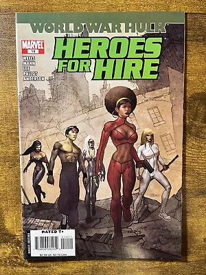 Buy Heroes For Hire 14 Gorgeous Sana Takeda Cover Marvel Comics 2007 • 3.07£