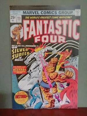 Buy Fantastic Four  #155 (1975) - Silver Surfer & Shalla-Bal Origin   7.0 • 12.83£