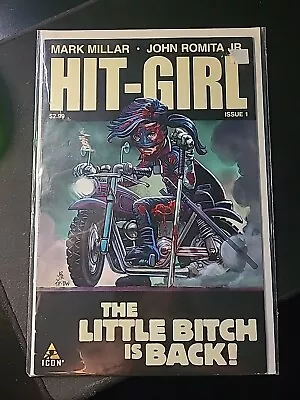 Buy Hit Girl #1 ISSUE By Millar/ Romita Jr (Sleeved)  • 3.99£