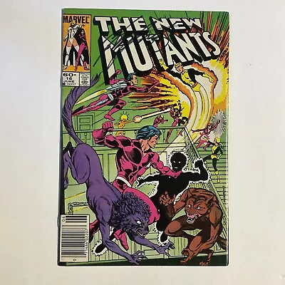 Buy New Mutants 16 1984 Marvel Vf Very Fine 8.0 Newsstand Signed Chris Claremont • 15.52£
