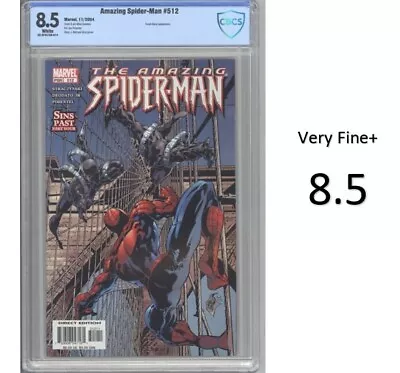 Buy Amazing Spider-Man #512 - Key G. Stacy & N. Osborn Sex Scandal! CBCS 8.5 - Slab! • 36.49£