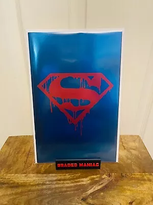 Buy Superman #75 Special Edition Blue Foil Megacon • 44.95£