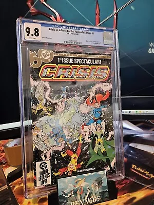 Buy Crisis On Infinite Earths #1 CGC 9.8 Facsimile Edition Of 1985 Original DC 2024 • 48£