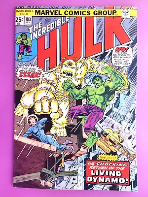 Buy The Incredible Hulk  #183   Fine   1975 Has Mvs  Combine Shipping  Bx2479 • 7.76£