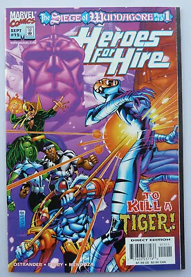 Buy Heroes For Hire #15 - 1st Printing - Marvel Comics September 1998 VF 8.0 • 7.25£