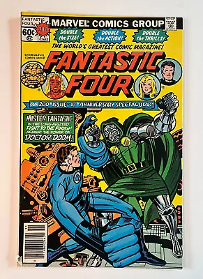 Buy Fantastic Four #200 - Marvel, 1978 - Newstand - 17th Anniversary Spectacular! • 9.32£