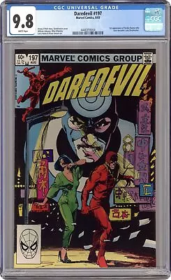 Buy Daredevil #197 CGC 9.8 1983 4448359004 • 124.26£