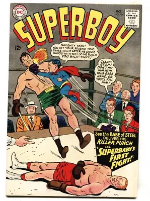 Buy SUPERBOY #124 1965-Superbaby-comic Book  Silver-age Comic Vf • 50.83£