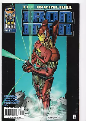 Buy Mavel Comics The Invincible Iron Man  # 7  May 97 • 4.20£