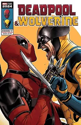 Buy Avengers #17 Cafu Deadpool Wolverine Weapon X-traction Variant (07/08/2024-wk3) • 3.30£